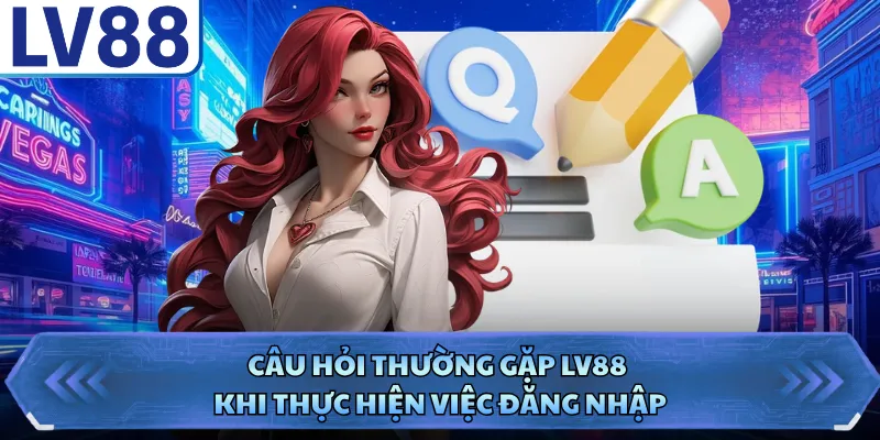Câu hỏi thường gặp LV88 khi thực hiện việc đăng nhập