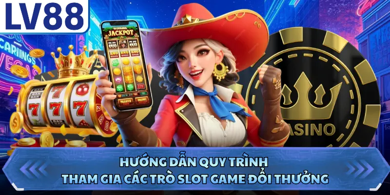 Hướng dẫn quy trình tham gia các trò slot game đổi thưởng