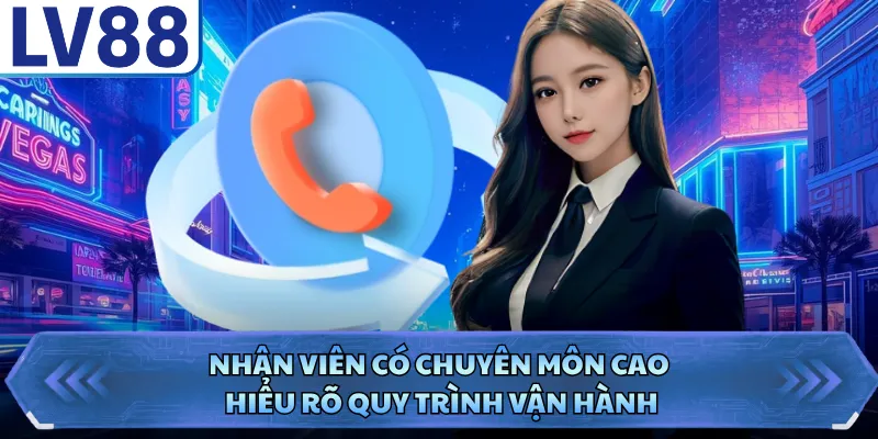 Nhân viên có chuyên môn cao, hiểu rõ quy trình vận hành