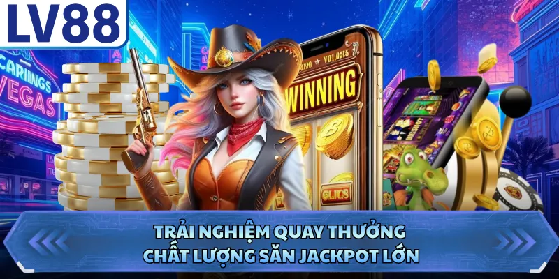 Trải nghiệm quay thưởng chất lượng săn Jackpot lớn
