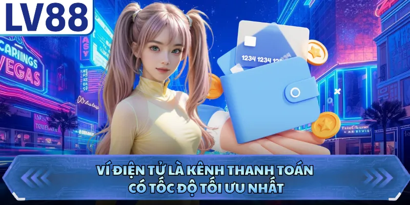 Ví điện tử là kênh thanh toán có tốc độ tối ưu nhất