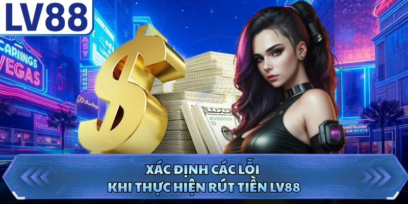 Xác định các lỗi khi thực hiện rút tiền LV88